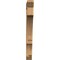Ekena Millwork Balboa Slat Rough Sawn Bracket, Western Red Cedar, 4"W x 32"D x 40"H BKT04X32X40BOA06RWR - alternate 3